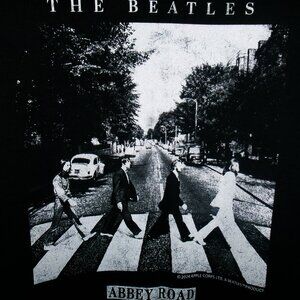 beatles abbey road official XS-S women sweatshirt  - john paul george ringo fab